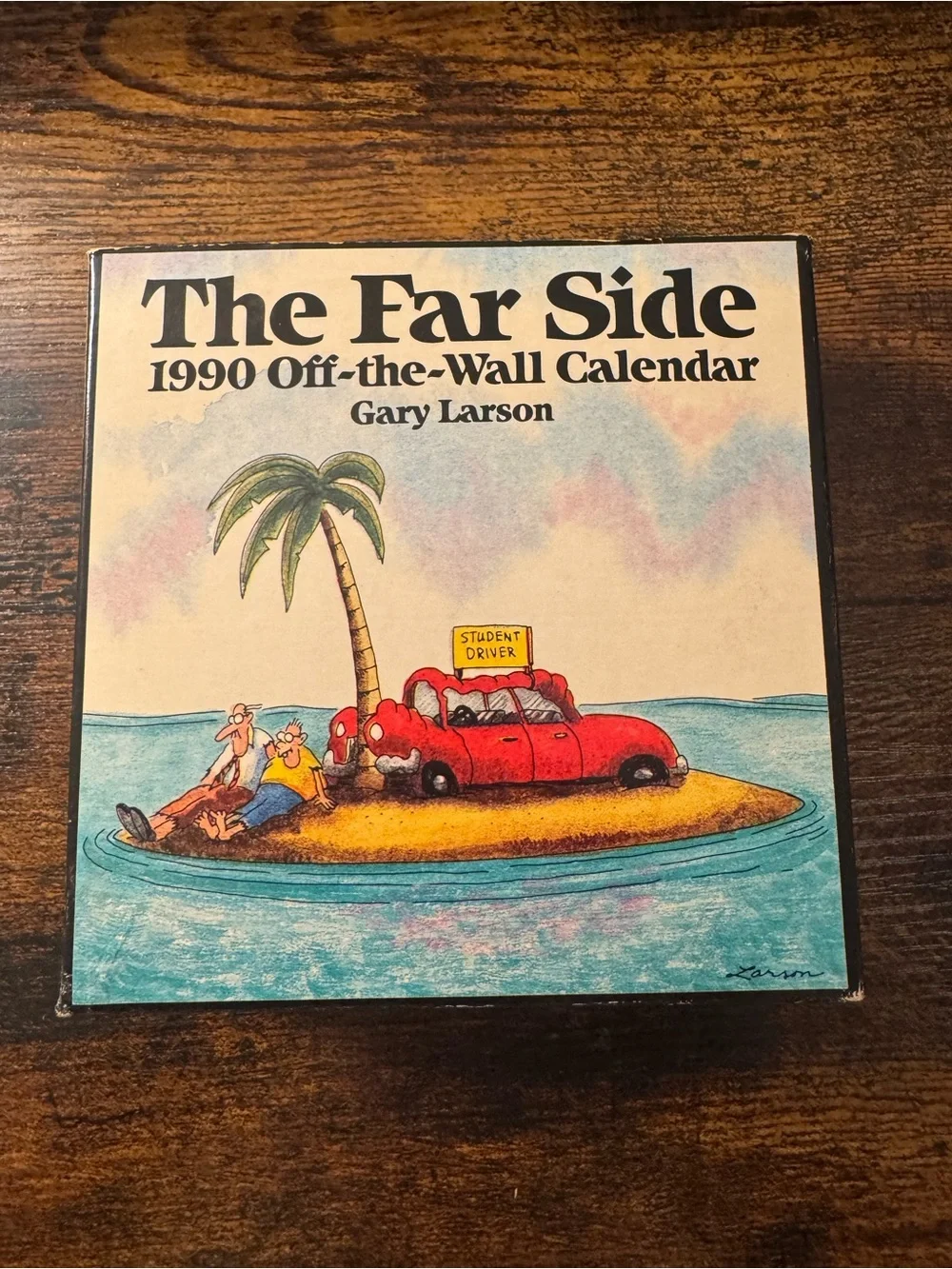 Vintage 1990 The Far Side Off-The-Wall Calendar - Sealed